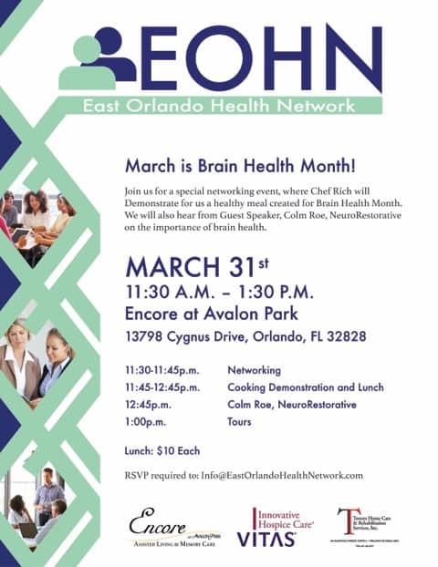 EOHN March Brain Health Month